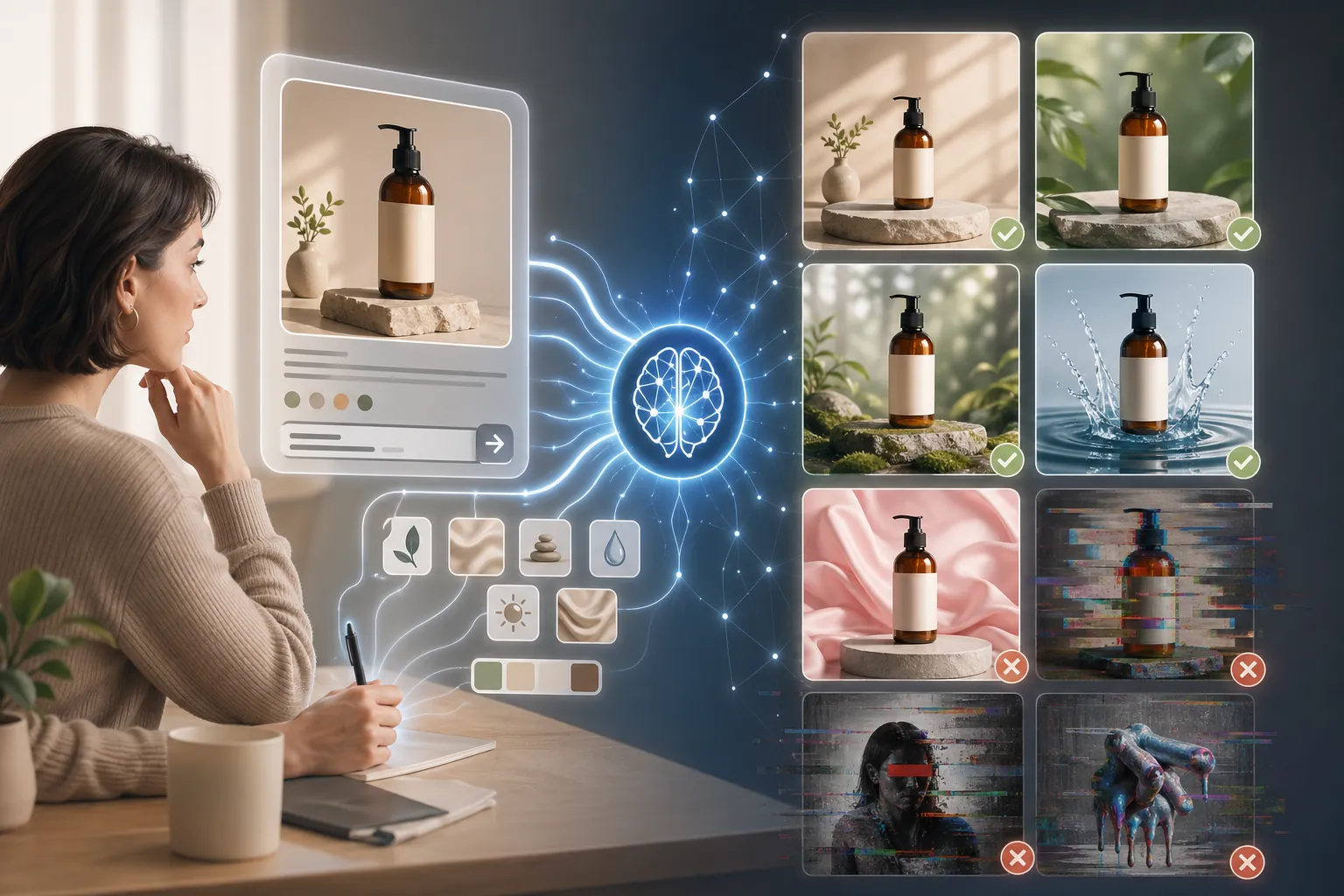 Image Text for Product Photos and Ad Creatives: Creative Brief, Prompt Variables, and Ad Angles